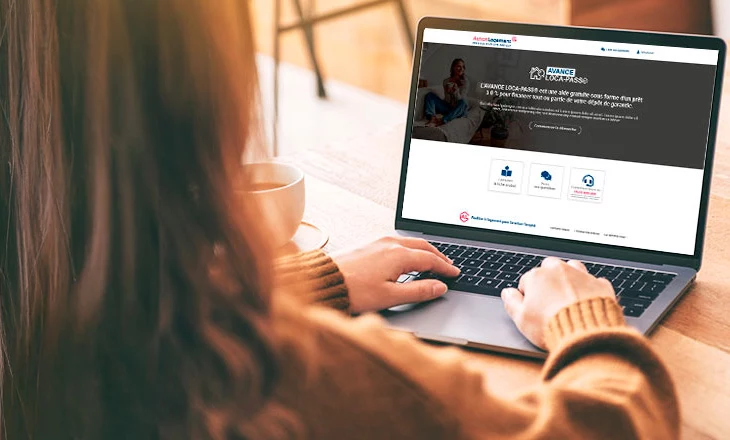 parcours 100% digital pour l'avance loca-pass