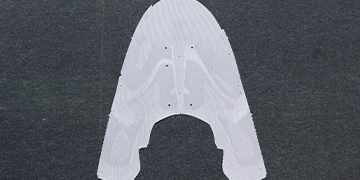 Same-color material cutting